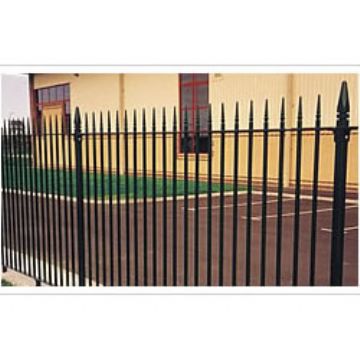 Steel Rail Fence